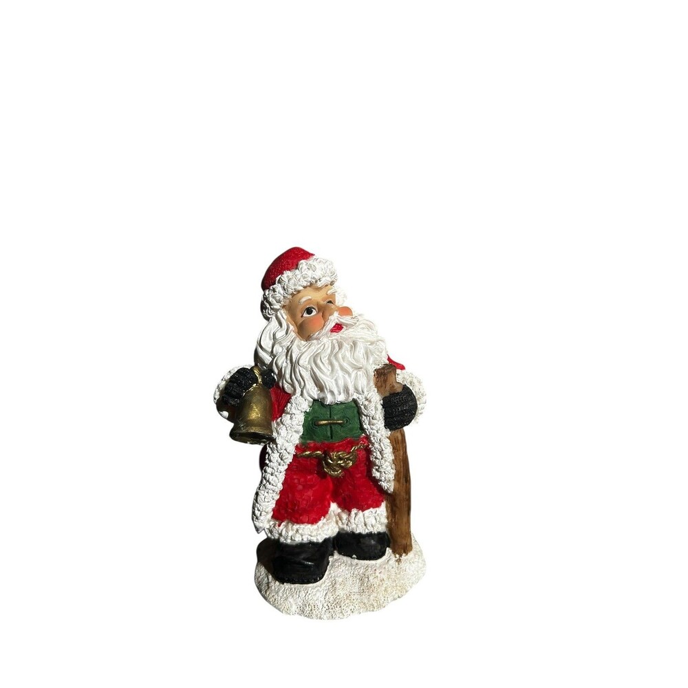 Santa Claus figurine with Bell K’s Collection Vintage